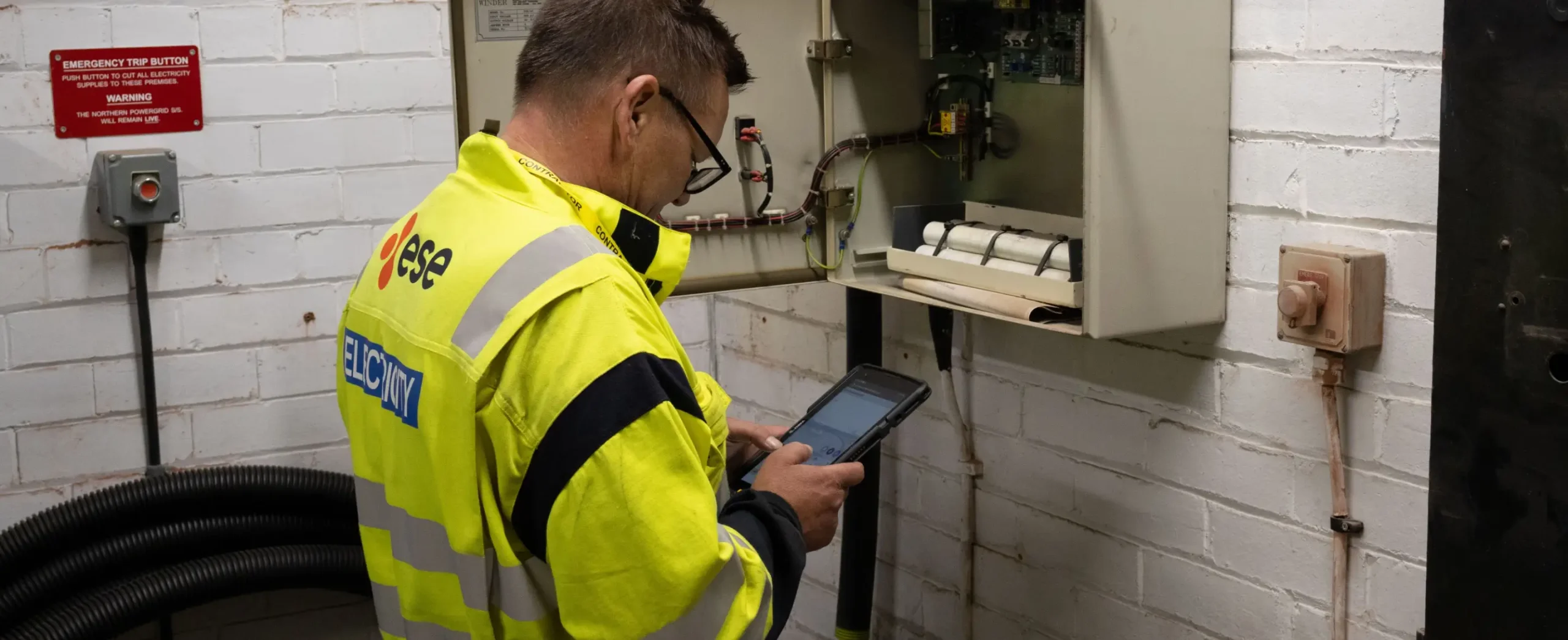 Maintenance worker at ESE